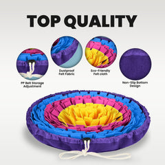 PET ARENA ceinture réglable transformant tapis en bol pratique