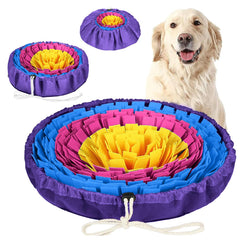 PET ARENA tapis snuffle vue avant montrant rangement facile