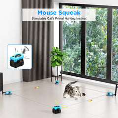 Pet Deluxe détail du module émettant sons de souris pour stimulation