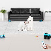 Pet Deluxe face avant bleu ciel montrant le boîtier attractif pour jeu