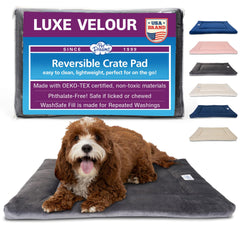 Pet Dreams tapis face avant dans cage iCrate 24" confort et propreté