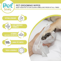 Pet Faves gros plan texture viscose résistante, nettoyage efficace sans déchirure