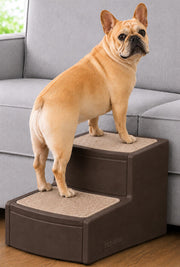 Pet Gear Easy Step II face avant montrant stabilité et accès facile