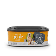 Pet Genie face emballage jumbo montrant cartouche et quantité pratique