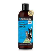 Pet Honesty bouteille devant montrant l'étiquette et la praticité