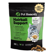 Pet Honesty emballage avant montrant 30 jours et bénéfice anti-boules