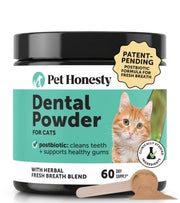 Pet Honesty emballage avant montrant usage quotidien et durée 60 jours