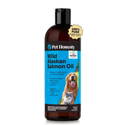Pet Honesty flacon face montrant l'étiquette et bénéfice oméga‑3