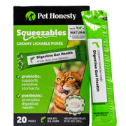 Pet Honesty emballage avant montrant les 20 unités pour une administration pratique
