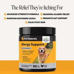 Pet Honesty texture coupée, détail du comprimé indiquant formulation concentrée