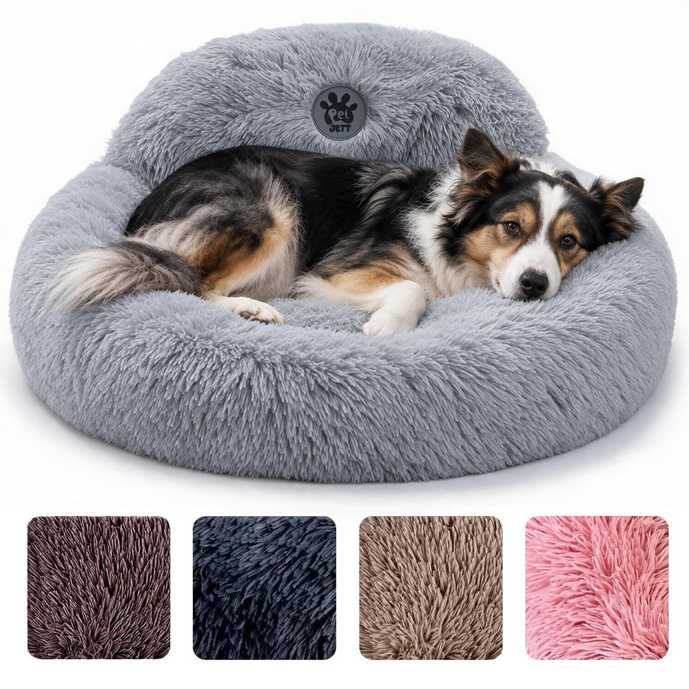 PET JETT lit donut vue avant montrant confort et enveloppement