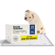 Pet Life Unlimited emballage avant montrant quantité et format XXL pour protection