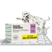 Pet Life Unlimited emballage avant montrant taille et quantité utile