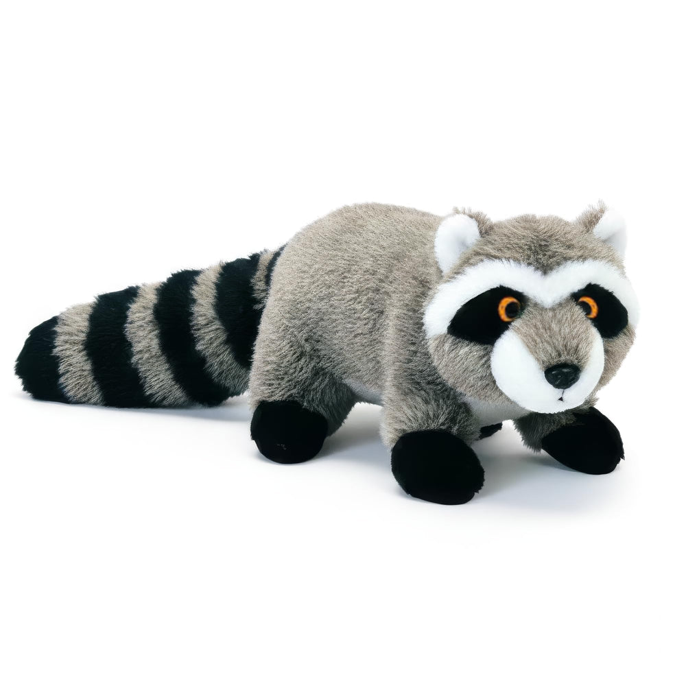 Pet Lou peluche raton face avant montrant forme réaliste et attrait visuel