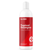 Pet MD flacon 16 oz face avant montrant l'étiquette et facilité d'utilisation
