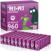 PET N PET vue avant du rouleau de sacs, pratique et grande capacité