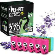 PET N PET emballage avant multicolore montrant quantité 270 et parfum lavande