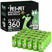 PET N PET emballage avant montrant 360 sacs et l'économie apportée
