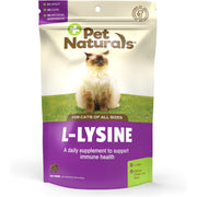 Pet Naturals paquet face montrant taille et avantage dosage pratique