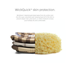 Pet Parents gros plan sur tissu doux, confort pour la peau du chien