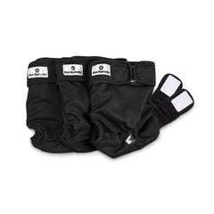 Pet Parents vue avant du lot de trois couches, protection pratique