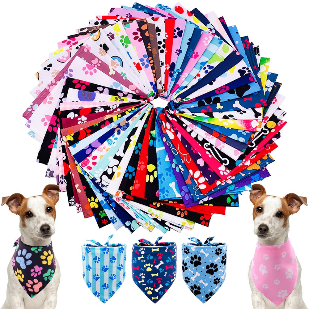 PET SHOW packaging face avant montrant lot de 50 bandanas, praticité