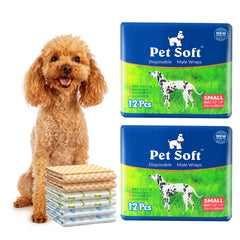 Pet Soft emballage recto montrant pack de 24 pour praticité