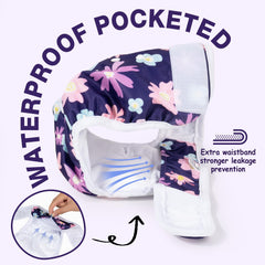 Pet Soft couche portée par chienne démontrant maintien et liberté de mouvement