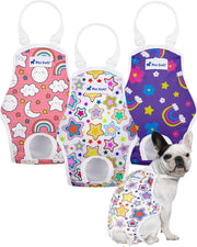 Pet Soft culotte vue de face montrant maintien et design coloré