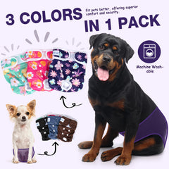 Pet Soft détail du motif floral Bloom apportant style et propreté