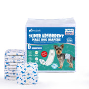 Pet Soft face du paquet montrant 50 culottes et gain d'hygiène