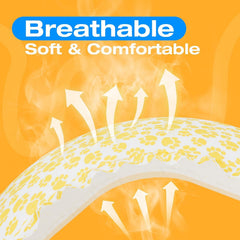 Pet Soft fente pour la queue facilitant le positionnement naturel