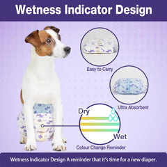 Pet Soft vue du trou pour la queue avec mesure assurant bon ajustement