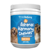 Pet Wellbeing emballage avant montrant le produit et l’usage facile