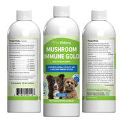 Pet Wellbeing bouteille face montrant l'emballage et l'usage simple