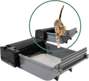 Pet Zone Smart Scoop face avant montrant design compact et accès facile