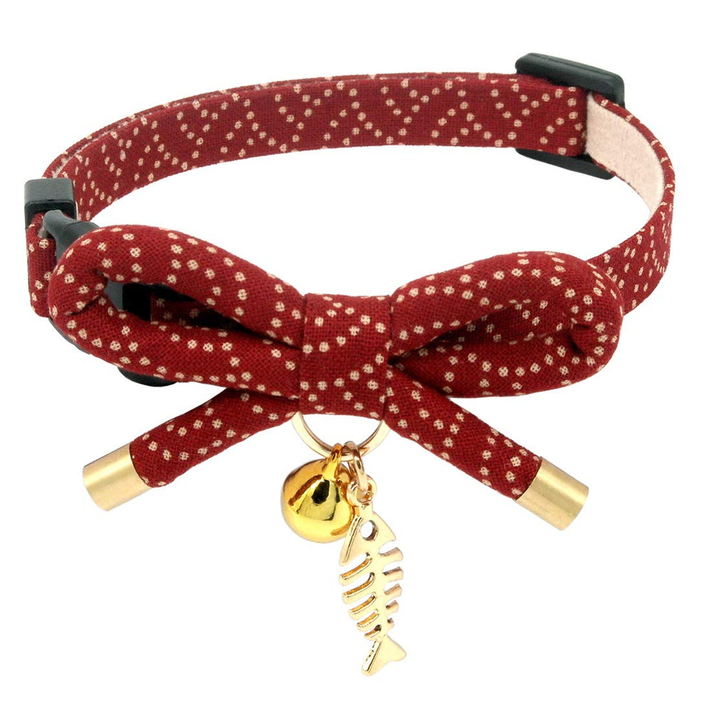 PetSoKoo collier rouge vue avant élégant et confortable