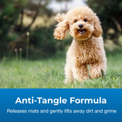 PetAg application sur chien en plein air pour nettoyage sans stress