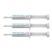 PetAg Bene-Bac Plus seringue 15 g montrant le produit, administration facile