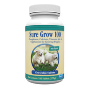 PetAg Sure Grow 100 face du paquet montrant informations produit et bénéfice nutritionnel