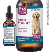 PetAlive Cushex flacon devant montrant le produit pour soutien surrénal