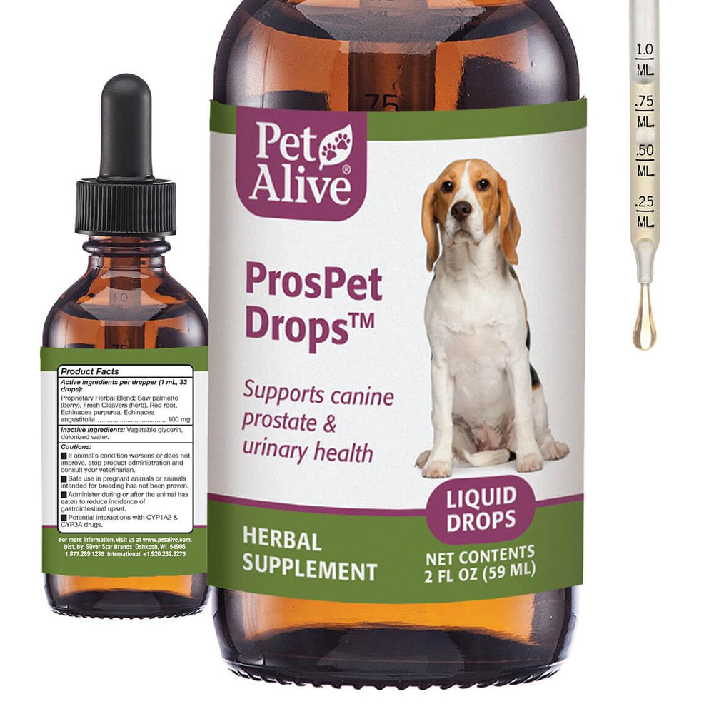 PetAlive ProsPet emballage avant montrant le produit et facilite la reconnaissance