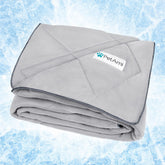 PetAmi couverture pile avant gris clair pour confort et protection