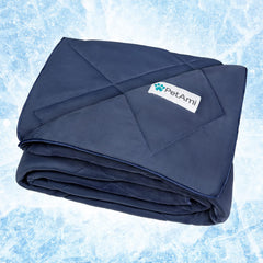 PetAmi couverture face avant couleur navy pour confort et protection