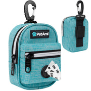 PetAmi pochette frontale bleue montrant rangement pratique