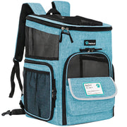 petami sac à dos face teal montrant design stable et confort visible
