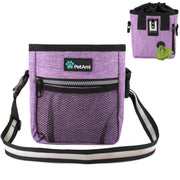 PetAmi sac face avant montrant poche et fermeture, pratique pour organiser