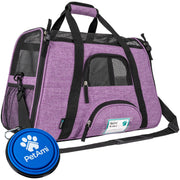 PetAmi sac de transport frontal montrant design cabine confortable