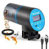 Petbank distributeur face avant bleu montrant design compact et gain de temps