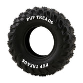PETFROH pneu face avant montrant la robustesse et l'usage durable